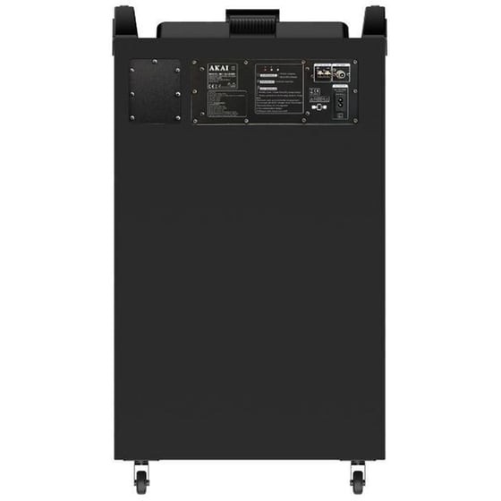 Party Speaker Akai DJ-S3HB 220W Karaoke - Μαύρο image 2
