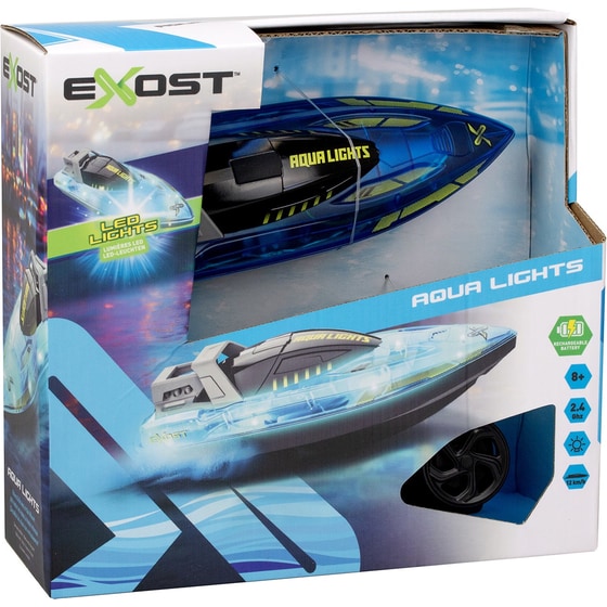 Τηλεκατευθυνόμενη Βάρκα Exost Aqua Lights - Μπλε image 5