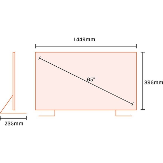 LG OLED 65" 4K Smart Τηλεόραση 65B46LA image 1