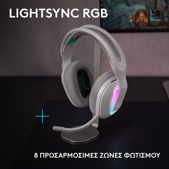 Logitech G G522 LIGHTSPEED Wireless Gaming Headset  Λευκά image 1