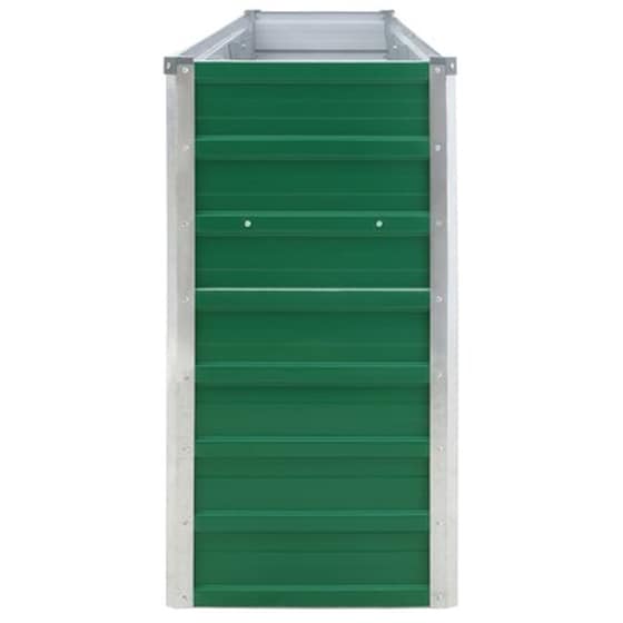 Vidaxl Ζαρντινιέρα Ψηλή Πράσινη 320x40x77 Εκ. Γαλβανισμένος Χάλυβας image 4