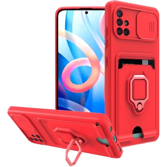 Θήκη Samsung Galaxy A51 - Bodycell Multifunction - Red image 0