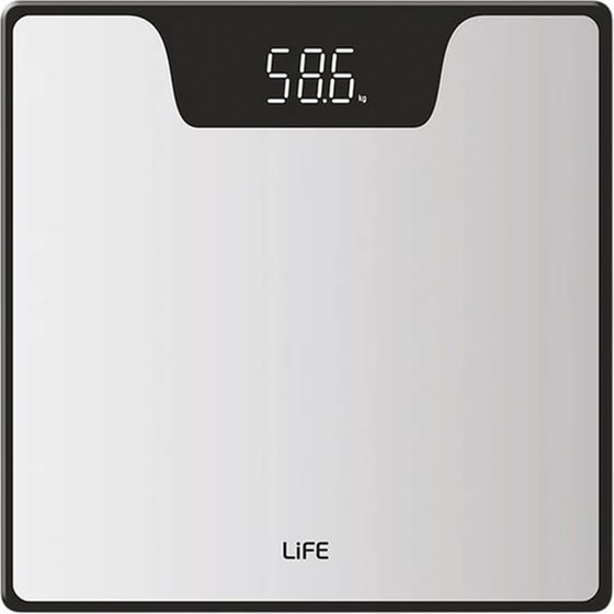 Ψηφιακή Ζυγαριά Σώματος Life Monday 30 x 30 x 27 cm Λευκό image 0