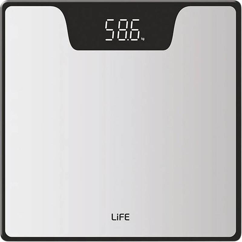LIFE Ψηφιακή Ζυγαριά Σώματος Life Monday 30 x 30 x 27 cm Λευκό