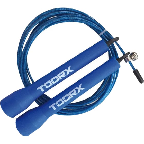 Σχοινάκι Γυμναστικής Toorx AHF-103 Συρμάτινο - Μπλε image 0
