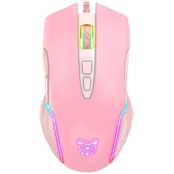 Onikuma CW905  Gaming Ενσύρματo Ποντίκι RGB - Ροζ image 0