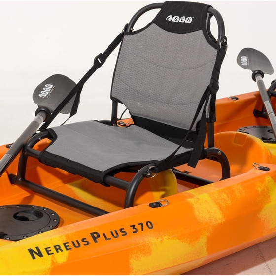 Κανό/ Καγιάκ Πλαστικό Διθέσιο Θαλάσσης SCK Nereus Plus 370 cm - Πορτοκαλί/Kίτρινο image 7