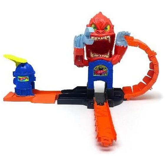 Playset Hot Wheels Απόλυτο Γκαράζ T-Rex Με Πίστα City image 6