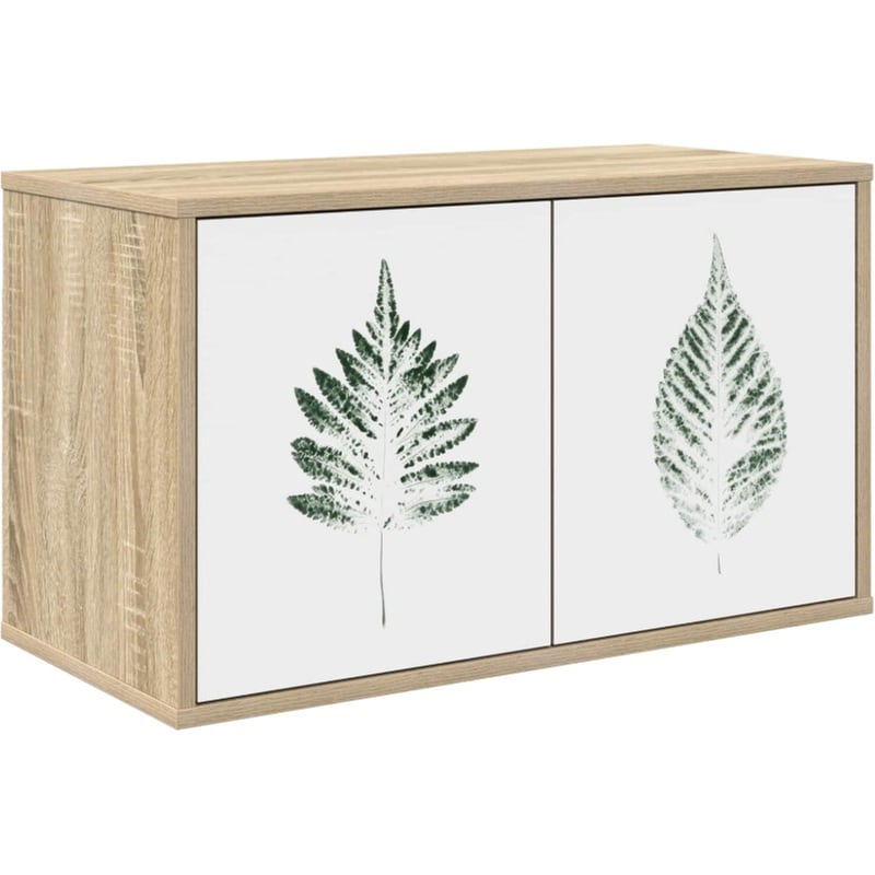 Έπιπλο Τηλεόρασης VidaXL HANAU Επιτοίχιο 69 x 33 x 40 cm - Sonoma Δρυς