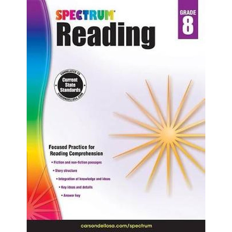Spectrum Reading, Grade 8