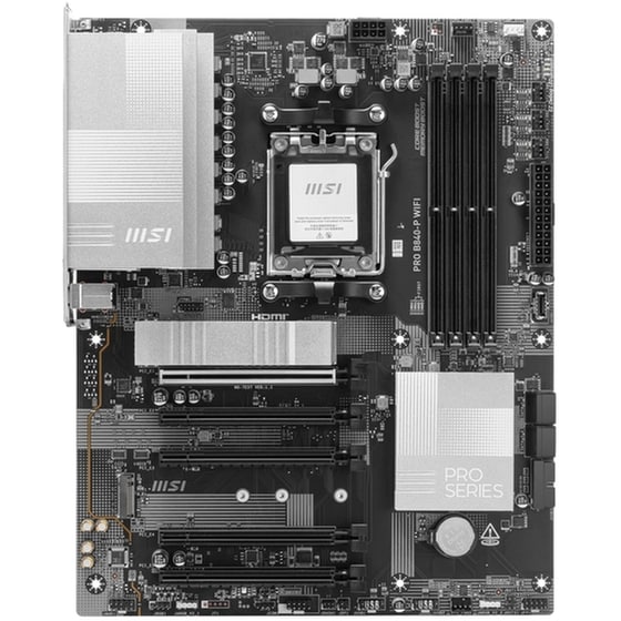 MSI PRO B840-P WIFI Motherboard ATX με AMD AM5 Socket 7E57-001R image 1