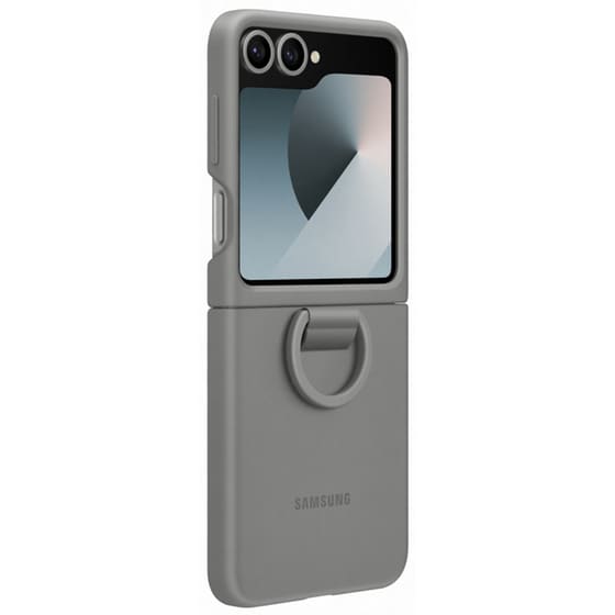 Θήκη Samsung Galaxy Z Flip6 - Samsung Silicone Case - Gray image 3