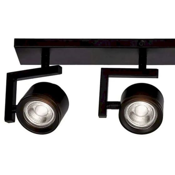 Σποτ Τρίφωτο Viokef Magma 4095101 από Χάλυβα - Μαύρο image 1