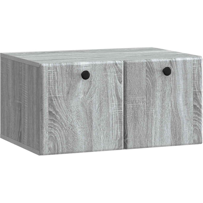 Επιτοίχιο Έπιπλο Τηλεόρασης VidaXL 59.5x41x30 cm - Καφέ Δρυς