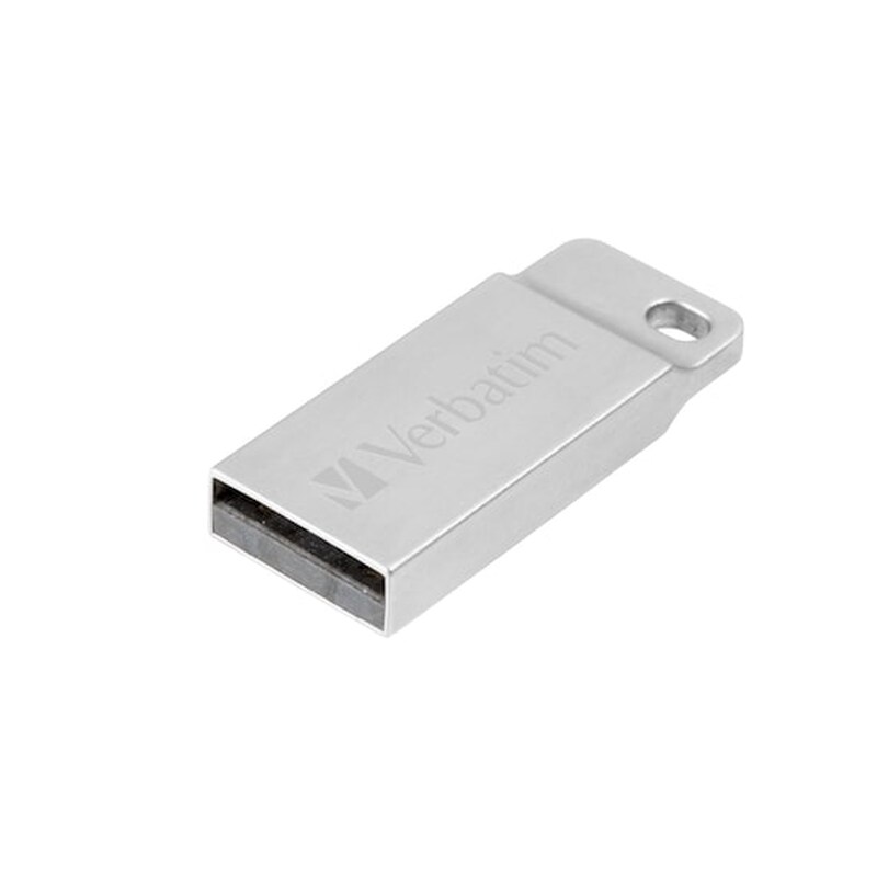 Verbatim Metal Executive 64GB USB 2.0 Stick Ασημί
