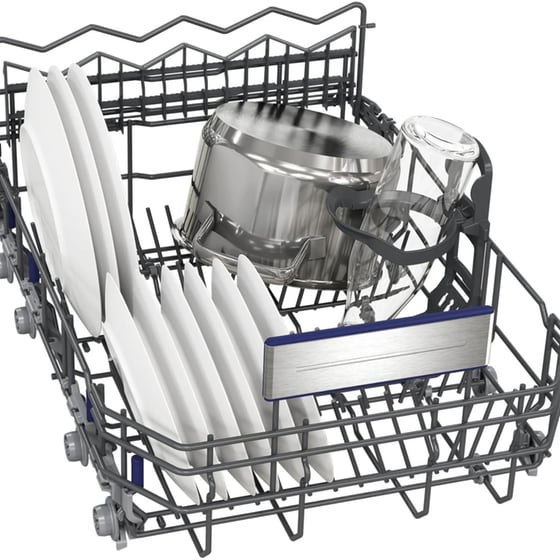 SIEMENS iQ500 SR55ZS10ME για 10 Σερβίτσια με Zeolith® και WiFi Εντοιχιζόμενο Πλυντήριο Πιάτων Inox image 2