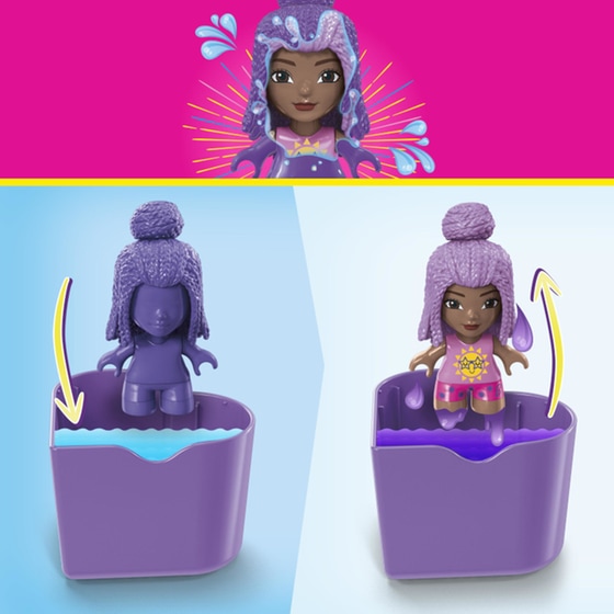 Φιγούρα MEGA Barbie Color Reveal με Αξεσουάρ image 5