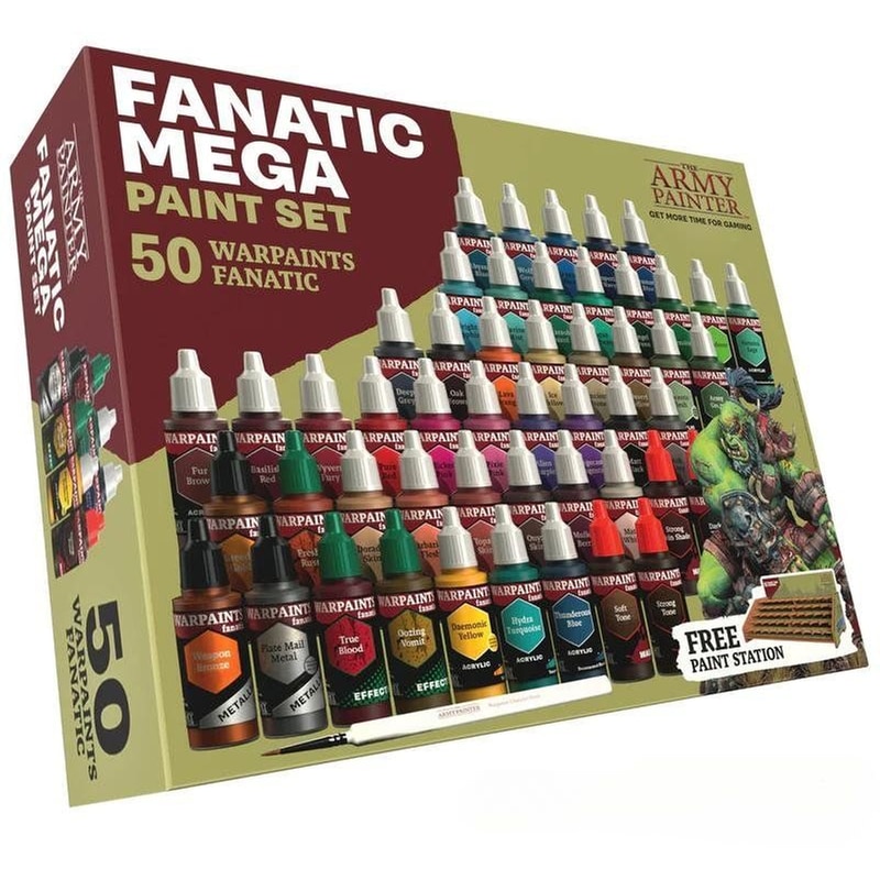 The Army Painter - Warpaints Fanatic: Mega Paint Set (50 Χρώματα Μοντελισμού (18ml)