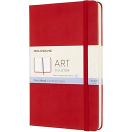 Μπλοκ Σχεδίου Moleskine Κόκκινο Medium (1 Τεμάχιο)