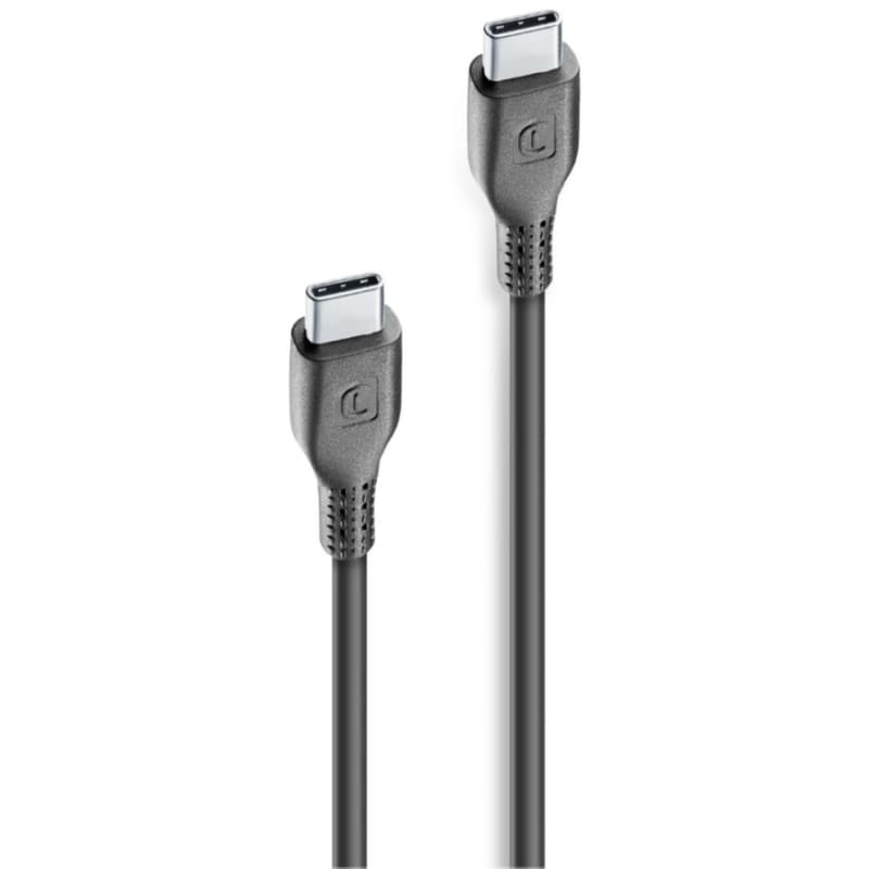 Καλώδιο δεδομένων Cellular Line Power Usb-C to Usb-C 1.2m - Black