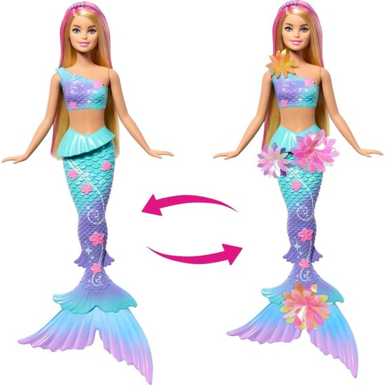 Mattel Κούκλα Barbie Μαγική Γοργόνα που Ανθίζει - Ξανθι (JDM72) image 5