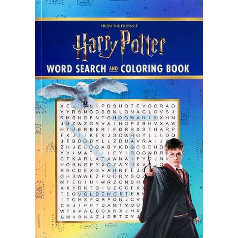 Harry Potter Word Search and Coloring Book