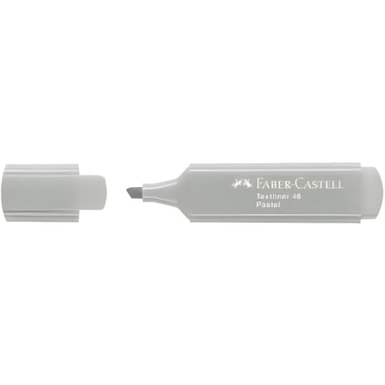 Μαρκαδόρος Υπογράμμισης Faber Castell Pastel Γκρι 2.0 mm image 1