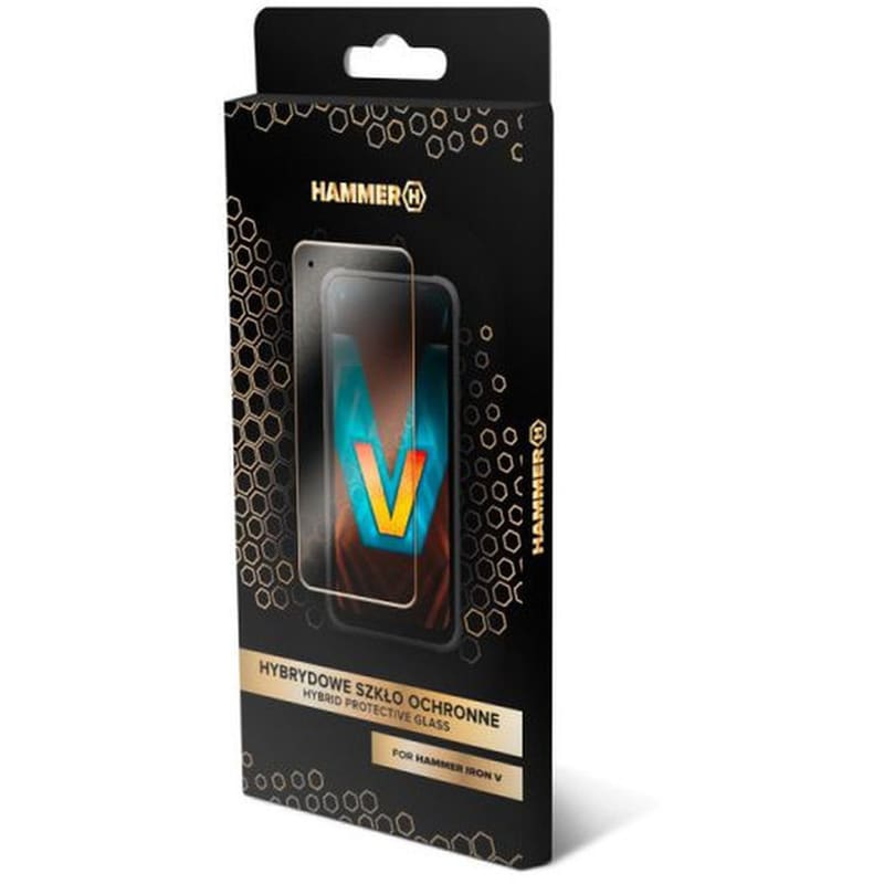 Προστατευτικό οθόνης Hammer Iron V - Hammer Tempered Glass Hybrid