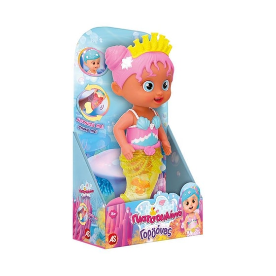 Πλατσουλίνια Shimmer Mermaids Κούκλα Μπάνιου image 18