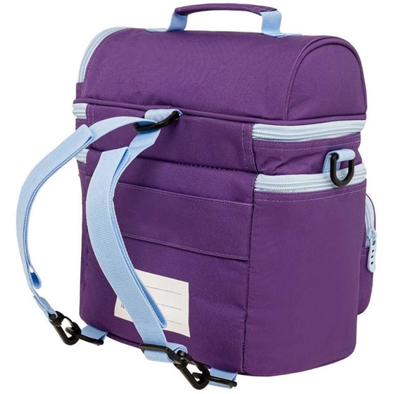 Τσαντάκι Φαγητού Ισοθερμικό Polo Double Cooler Μωβ 9L image 2