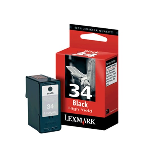 Μελάνι Μαύρο Lexmark 34 image 0