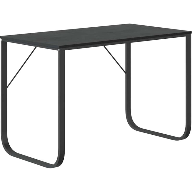 Γραφείο Υπολογιστή VidaXL από Μοριοσανίδα 110x60x73 cm - Μαύρο