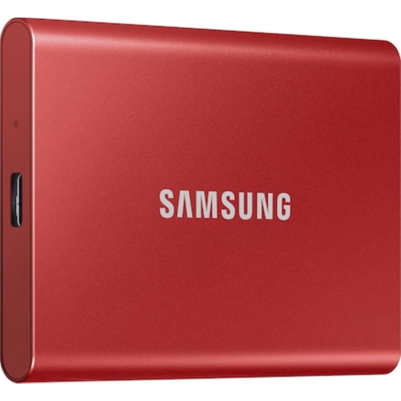SAMSUNG Samsung Portable T7 USB Type-C SSD 1TB 2.5 - Κόκκινο