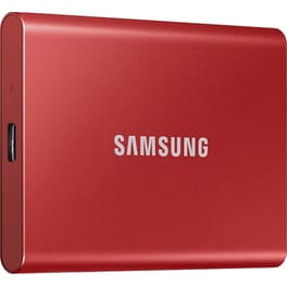 Samsung Portable T7 USB Type-C SSD 1TB 2.5" - Κόκκινο