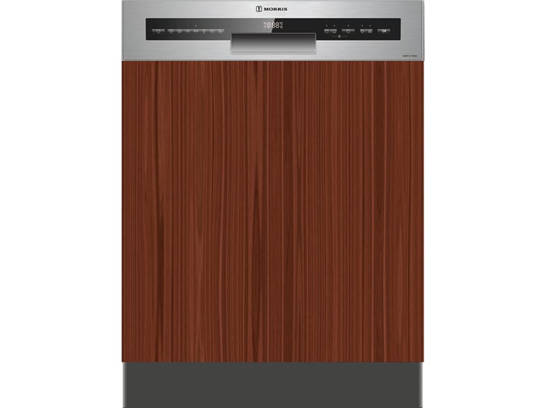 Image of Εντοιχιζόμενο Πλυντήριο Πιάτων MORRIS SII-60149 14 Σερβίτσια με Αυτόματο άνοιγμα πόρτας, Λειτουργία "dual zone" και Εσωτερικό φωτισμό - Inox