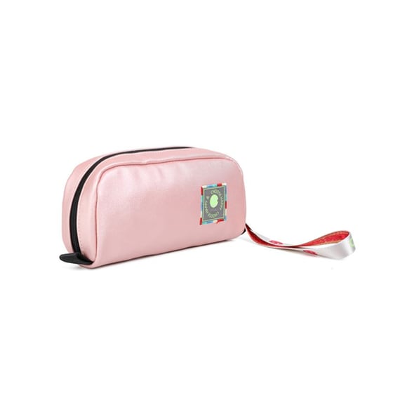 Κασετίνα Lycsac Croissant Βαρελάκι Pink image 1