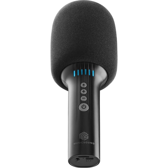 Μικρόφωνο Karaoke & Ηχείο Music Sound Superstar - Μαύρο image 2