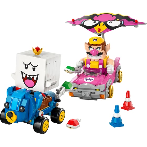 LEGO® Super Mario™ Mario Kart™ - Wario & King Boo (72038) image 2
