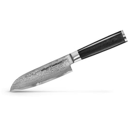 Μαχαίρι Santoku Samura Damascus από Ανοξείδωτο Ατσάλι 14.5 cm - Μαύρο