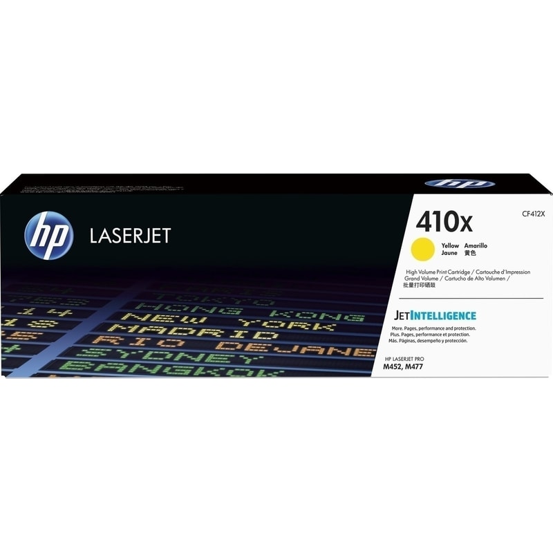 Toner HP 410X CF412X - Yellow