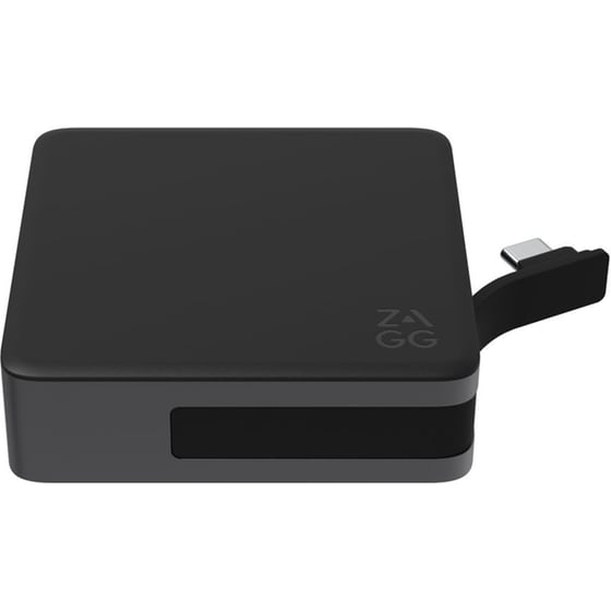 ZAGG USB Hub 4 θέσεων (1x USB-C PD, 1x USB-C, 1x USB-A, 1x HDMI) - Μαύρο image 2