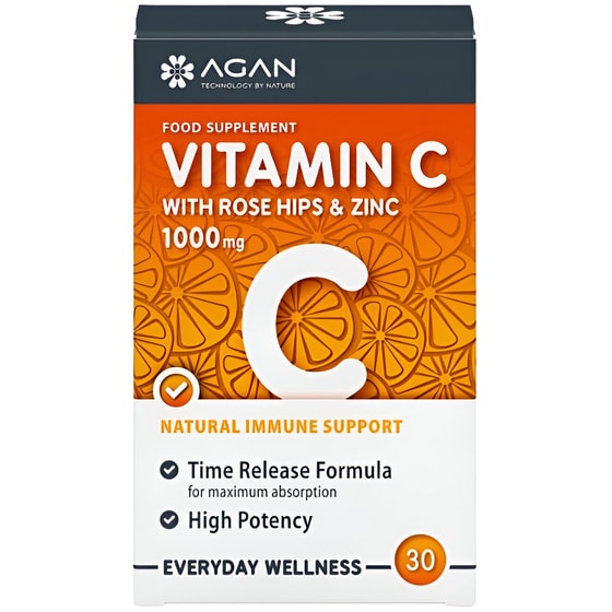 Agan Vitamin C 1000mg - 30 ταμπλέτες image 0