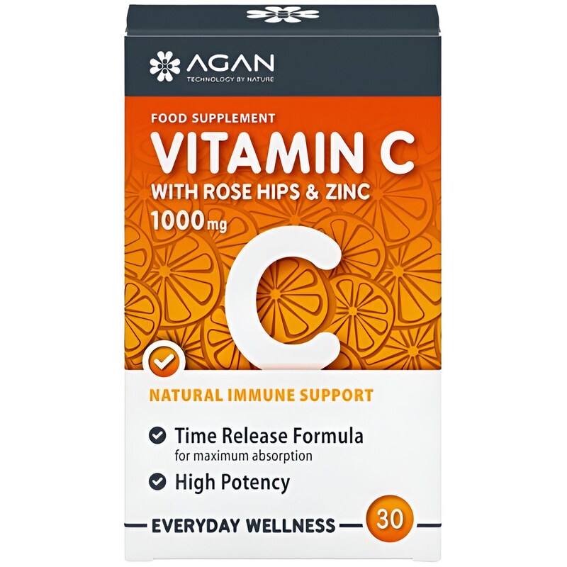 Agan Vitamin C 1000mg - 30 ταμπλέτες