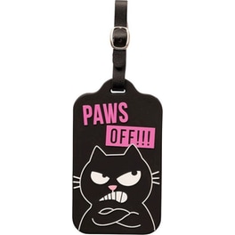 Puckator Ετικέτα Βαλίτσας Luggage Tag - Ed the Cat Display (Τυχαία Επιλογή Σχεδίου)