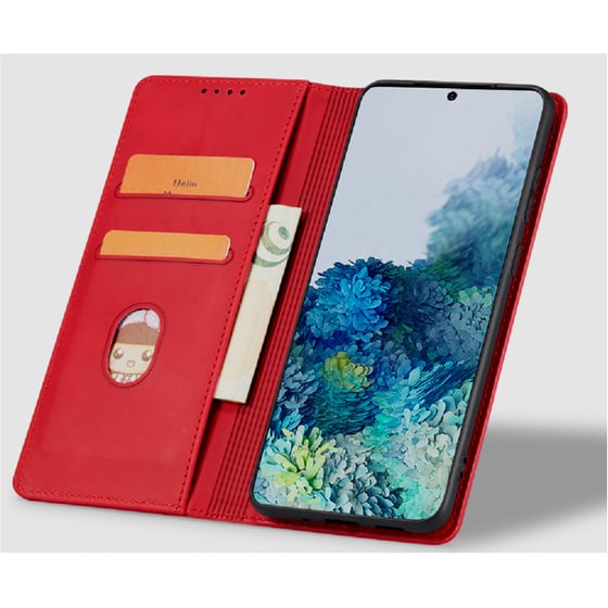 Θήκη Πορτοφόλι Xiaomi Poco F4 GT - Bodycell - Κόκκινο image 1
