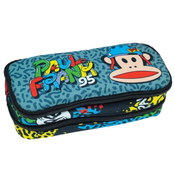 Κασετίνα Οβάλ Διπλή Paul Frank Skate image 0