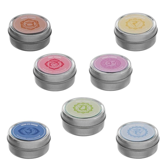 Σετ Κεριά Chakra Spitishop A-s 192728 7 Τμχ - Λευκό image 0