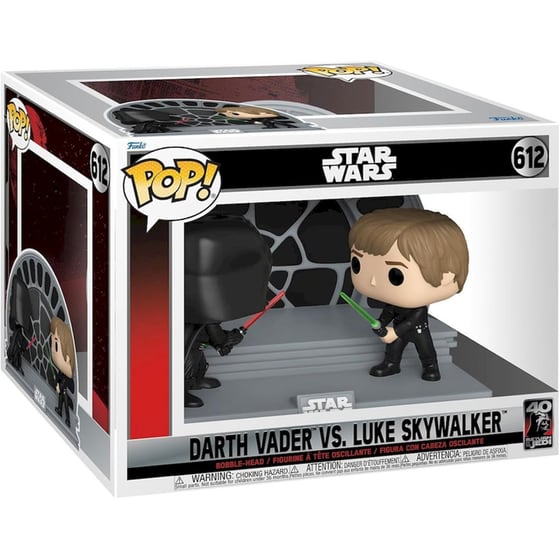 Funko Pop! Star Wars - Return of the Jedi 40th Anniversary - Darth Vader vs. Luke Skywalker #612 image 1