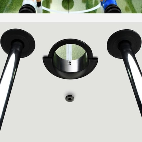 Vidaxl Ποδοσφαιράκι Επιδαπέδιο Λευκό 140x74.5x87.5cm 60kg Ατσάλι image 5