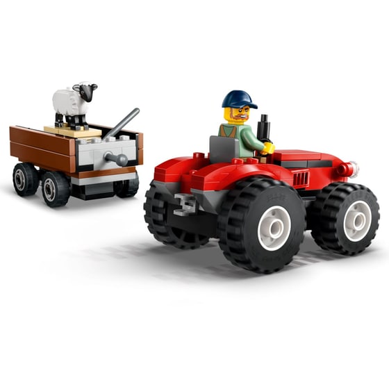 LEGO® City Red Farm Tractor with Trailer & Sheep (60461) image 4